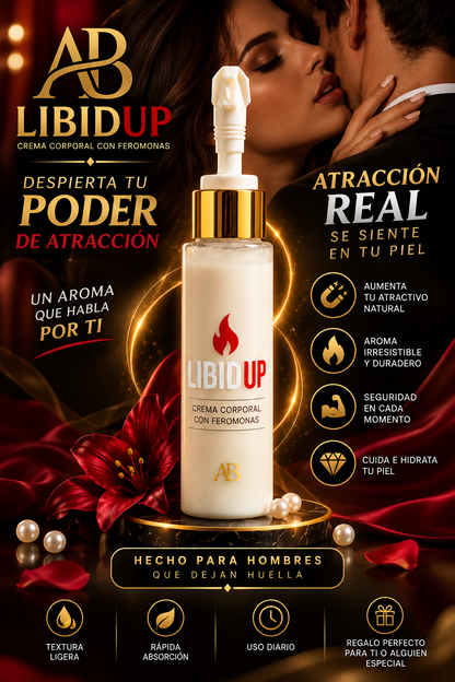 🔥 LIBIDUP – CREMA CORPORAL CON FEROMONAS PARA HOMBRE
